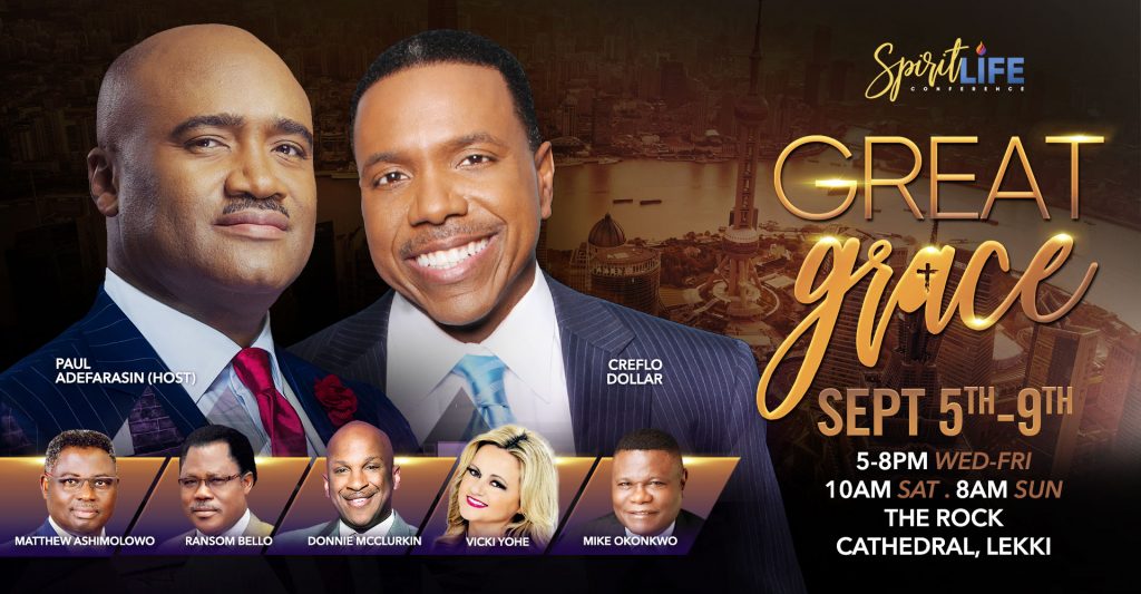 Get ready for The Spirit Life Conference with Pastor Paul Adefarasin