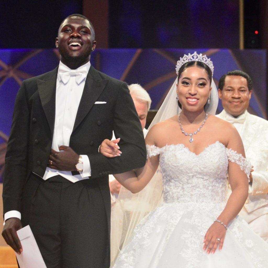 Wedding Photo of Sharon and Philip Oyakhilome