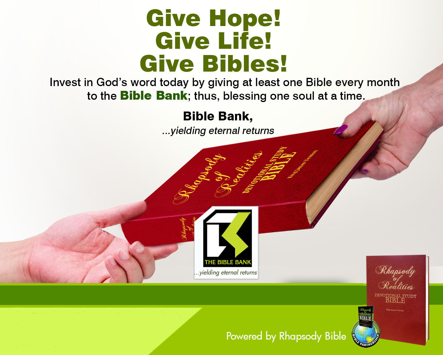 Rhapsody of Realities Bible