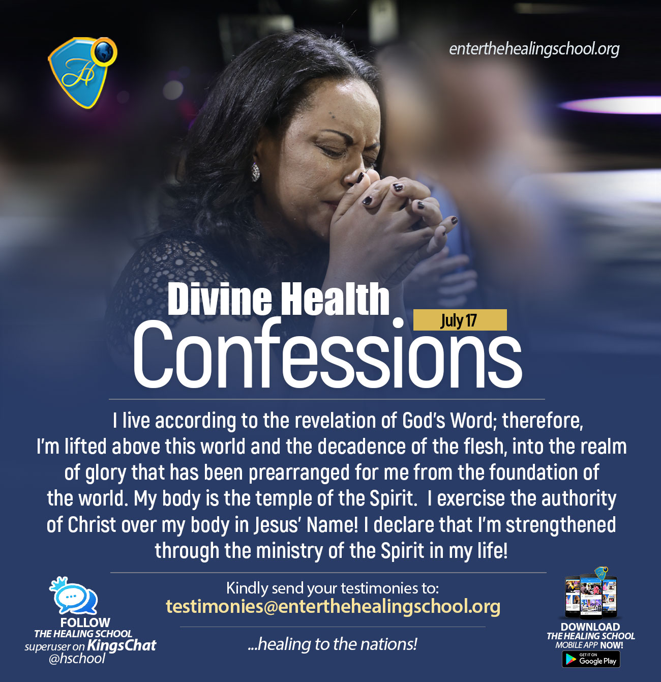 Divine Healing as a Christian