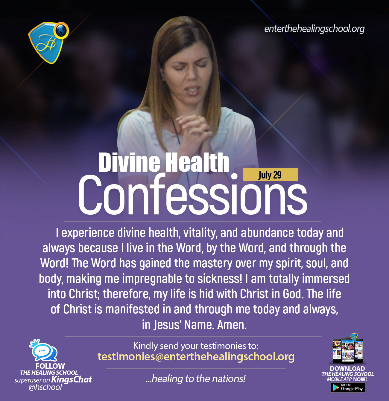 HEALING CONFESSIONS