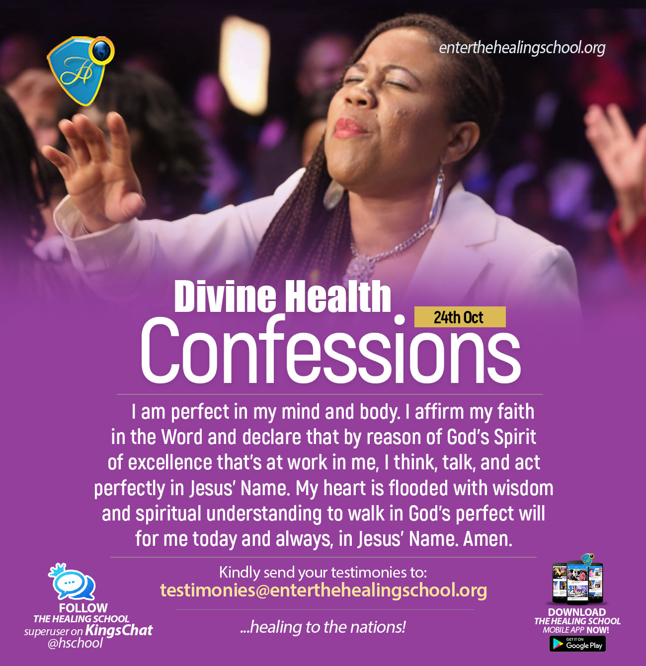 HEALING CONFESSIONS