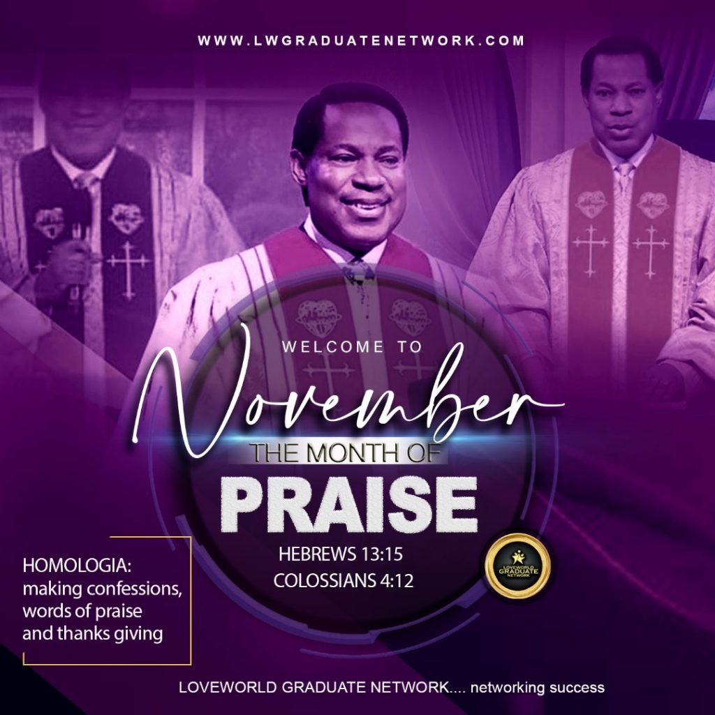 MONTH OF PRAISE BY PASTOR CHRIS OYAKHILOME