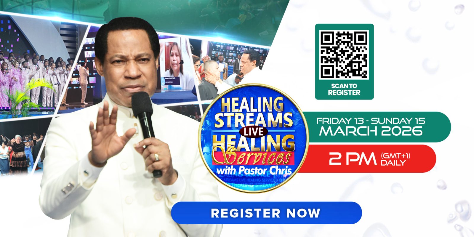 Global Expectation Rises as Healing Streams Live Healing Services with Pastor Chris Returns